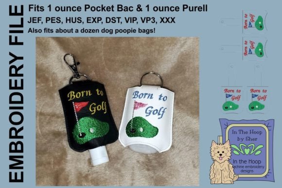 Born to Golf Hand Sanitizer Holder Review
