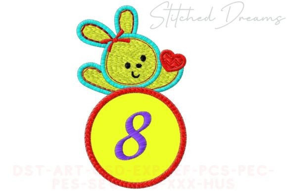 Bunny Applique Letter 8: A Craft Fair Review