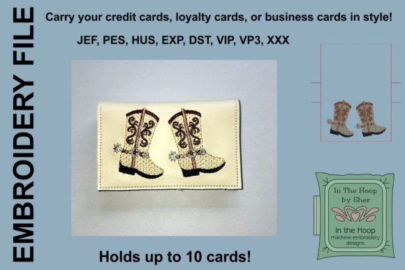 Cowboy Boot Credit Card Wallet: A Designer’s Review