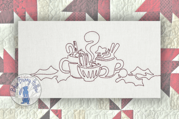 Review: Christmas Moments Hot Chocolate Border Quilting
