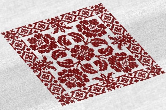 Review: Cross Stitch Pattern for Pillow BD002