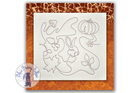 Review: Fall Countryside Bunny E2E Quilting Design