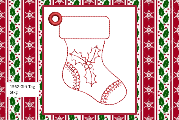 Review: Gift Tag Christmas Stocking-in the Hoop