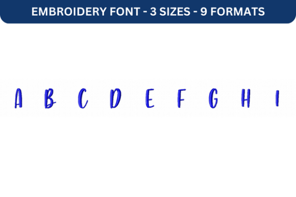 Review: Strawberry Blossom Font Upper a to I for Branding