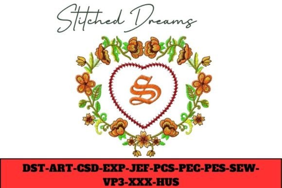 Reviewing Floral Heart Letter S for Etsy Shops