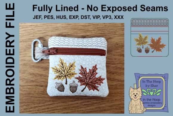 Reviewing the Autumn Leaves Mini Zipper Bag Design