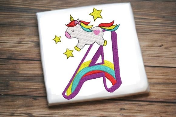 Reviewing Unicorn Rainbow Letter A for Etsy Sales