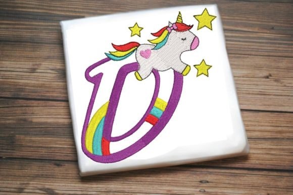 Reviewing Unicorn Rainbow Letter D for Boutique Apparel