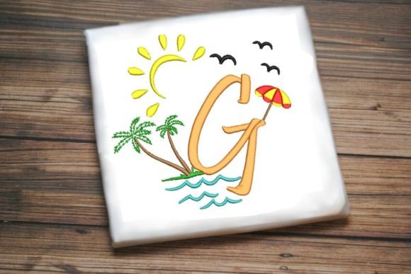 Reviewing Welcome Summer, Alphabet Letter G for Business Merch