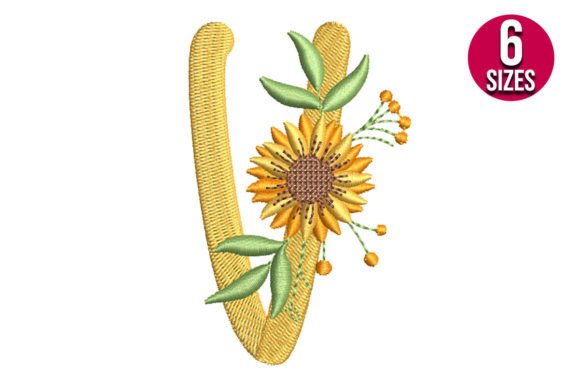 Sunflower Alphabet Letter V: A Designer’s Review
